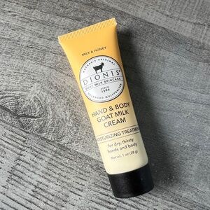 NEW/SEALED Dionis MILK & HONEY Hand & Body Goat Milk Cream - 1 oz (Travel Size)